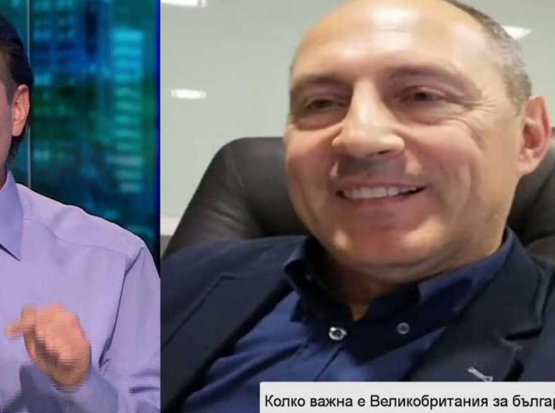 Управителя на Тръбна мебел пред Блумбър ТВ